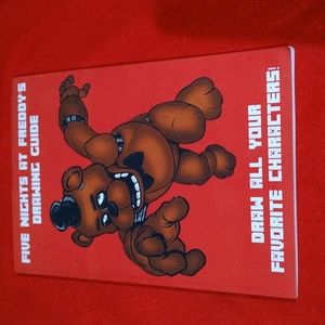 Rare Five Night at Freddy's Drawing Guide Paperback Book